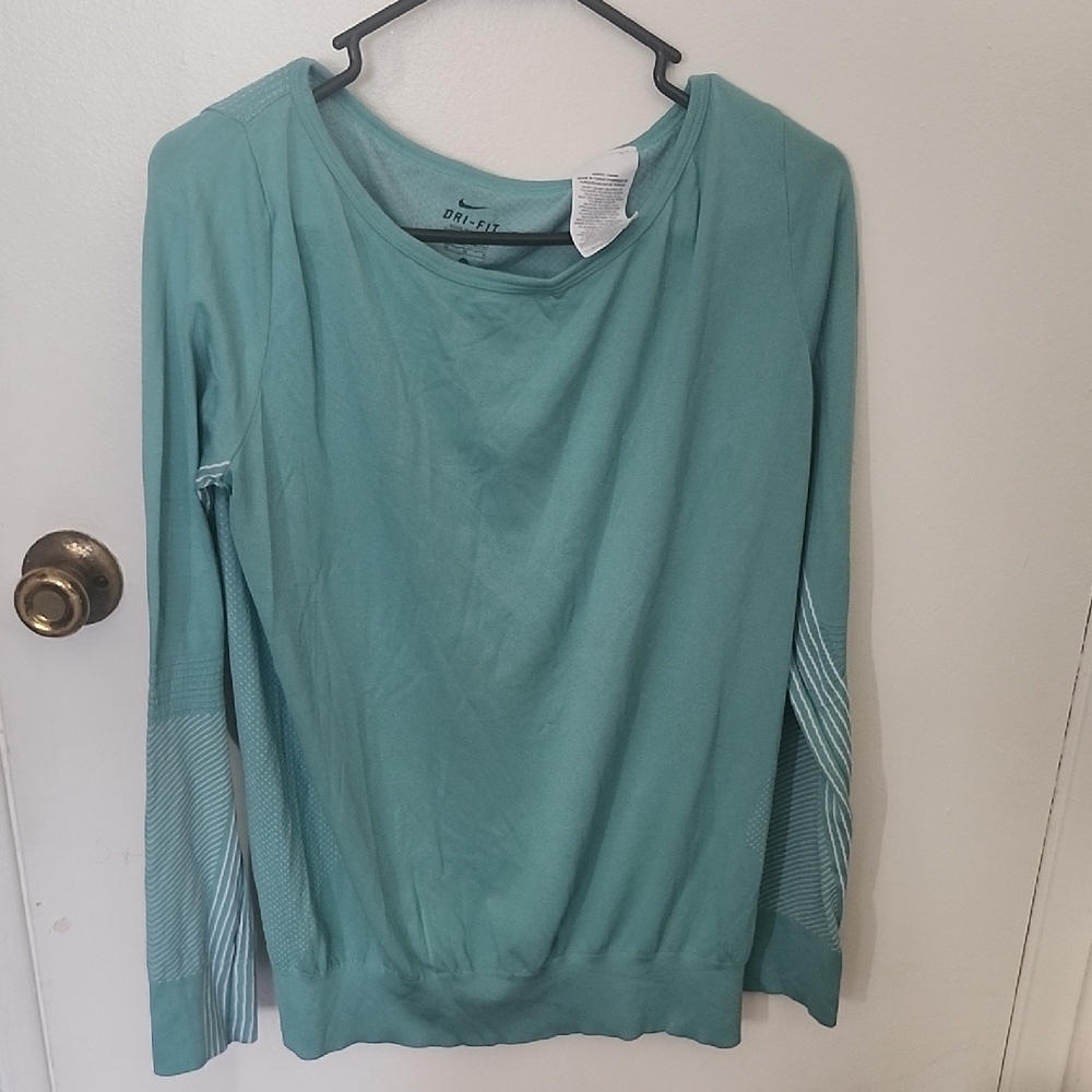 Nike Aqua Long Sleeve Shirt